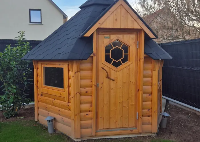 Villa Un Instant De Reve A Dorlisheim, Piscine Interieure Chauffee, Sauna *